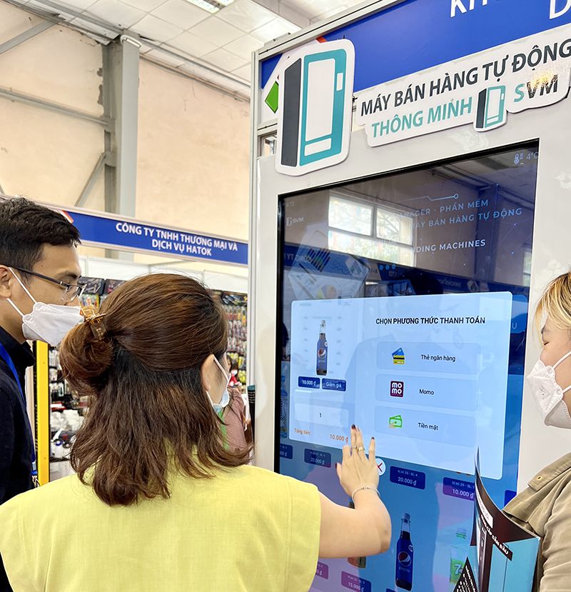 Đa dạng thanh toán trên máy bán hàng SVM