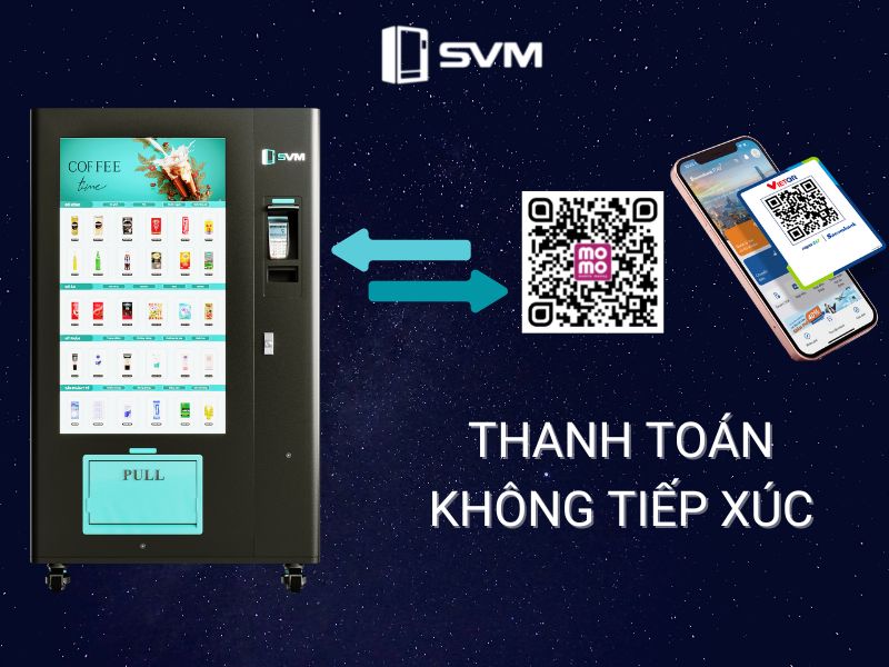 Thanh toán không tiếp xúc thông qua quét mã QR thanh toán