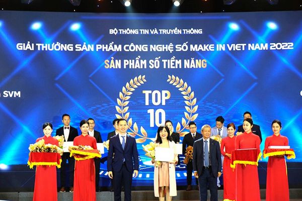 VINH DỰ NHẬN GIẢI THƯỞNG “MAKE IN VIET NAM 2022”, SVM QUYẾT T M ĐƯA SẢN PHẨM VIỆT NAM VƯƠN RA THẾ GIỚI