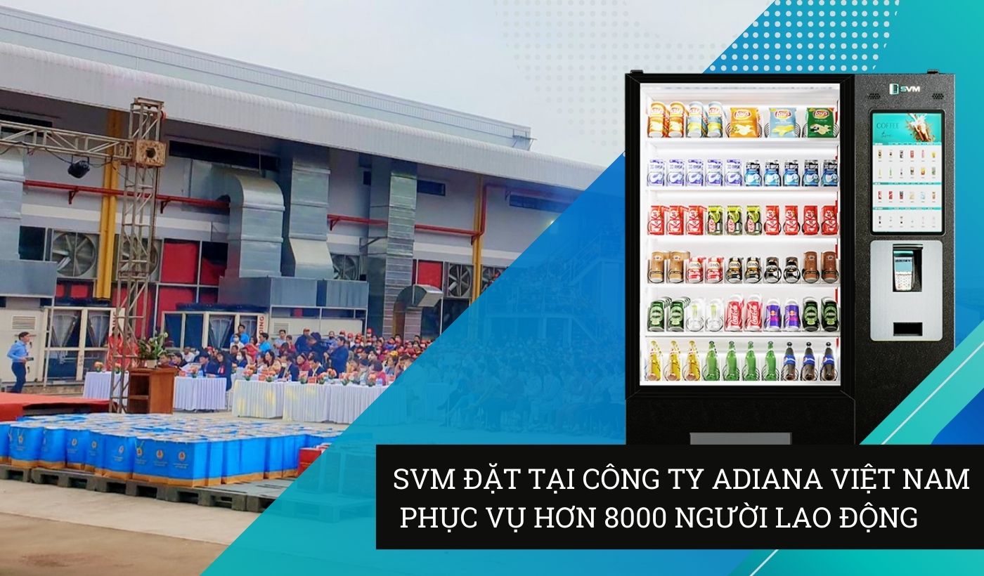SVM là giải pháp tối ưu giảm thiểu tình trạng tắc nghẽn khi mua hàng tại quầy | Máy bán hàng tự động SVM là giải pháp tối ưu giảm thiểu tình trạng tắc nghẽn khi mua hàng tại quầy