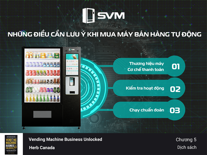 Những điều cần lưu ý khi mua máy bán hàng tự động | Máy bán hàng tự động thông minh Những điều cần lưu ý khi lựa chọn mua máy bán hàng tự động