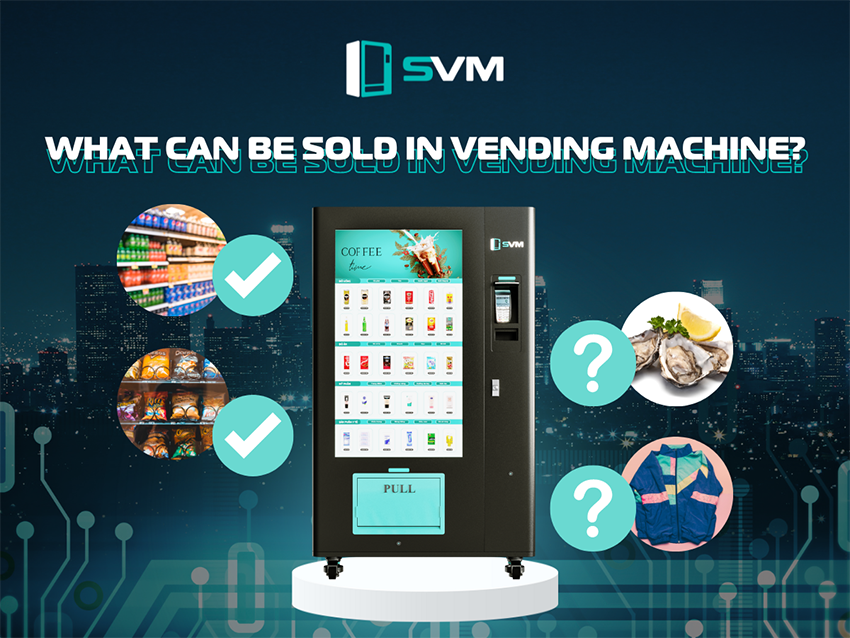 What can be sold in vending machines
