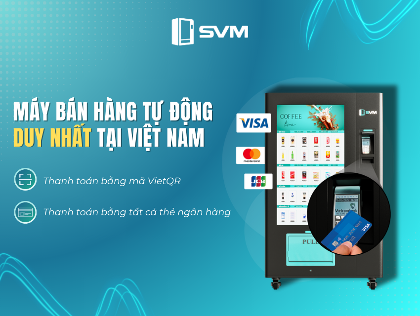 SVM tích hợp đầy đủ các hình thức thanh toán không tiền mặt