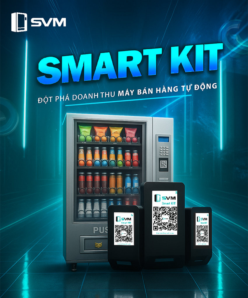 Smart Kit – thiết bị nhỏ gọn giúp nâng cấp máy bán nước tự động truyền thống trở nên thông minh và hiện đại 1 (2)