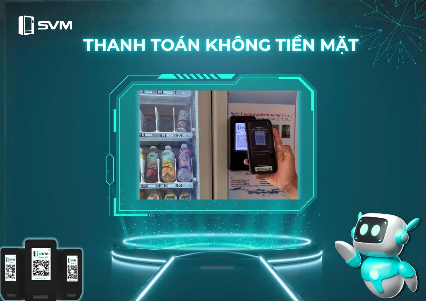 Smart Kit tích hợp thanh toán không tiền mặt cho máy bán nước tự động truyền thống