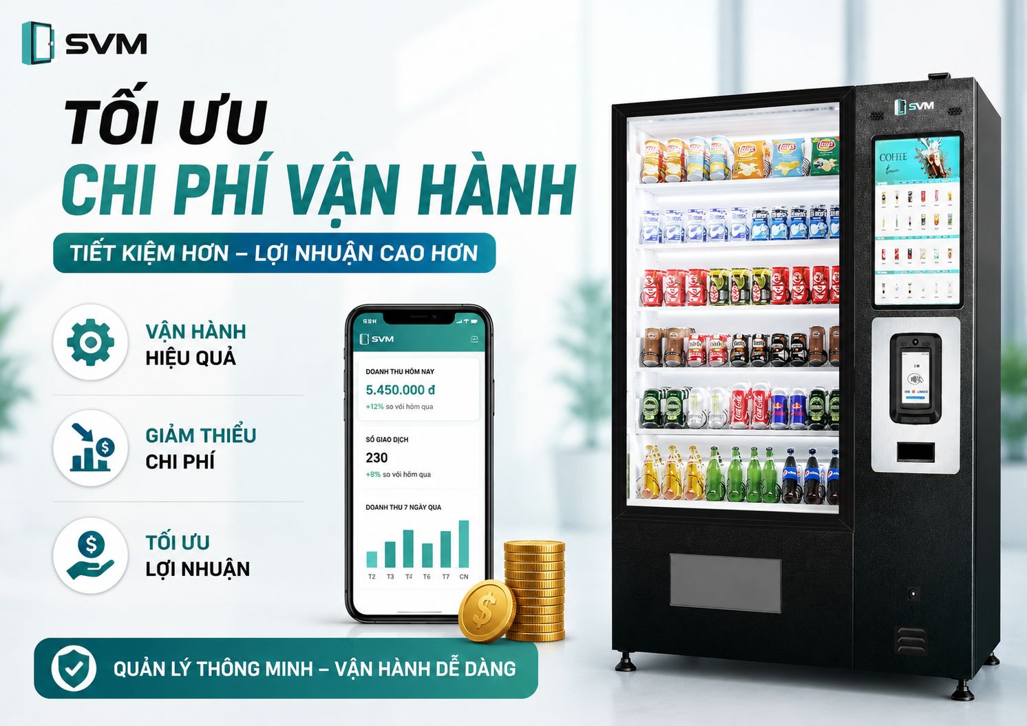 “Giải pháp tối ưu chi phí vận hành giúp doanh nghiệp tiết kiệm thời gian và nâng cao lợi nhuận”